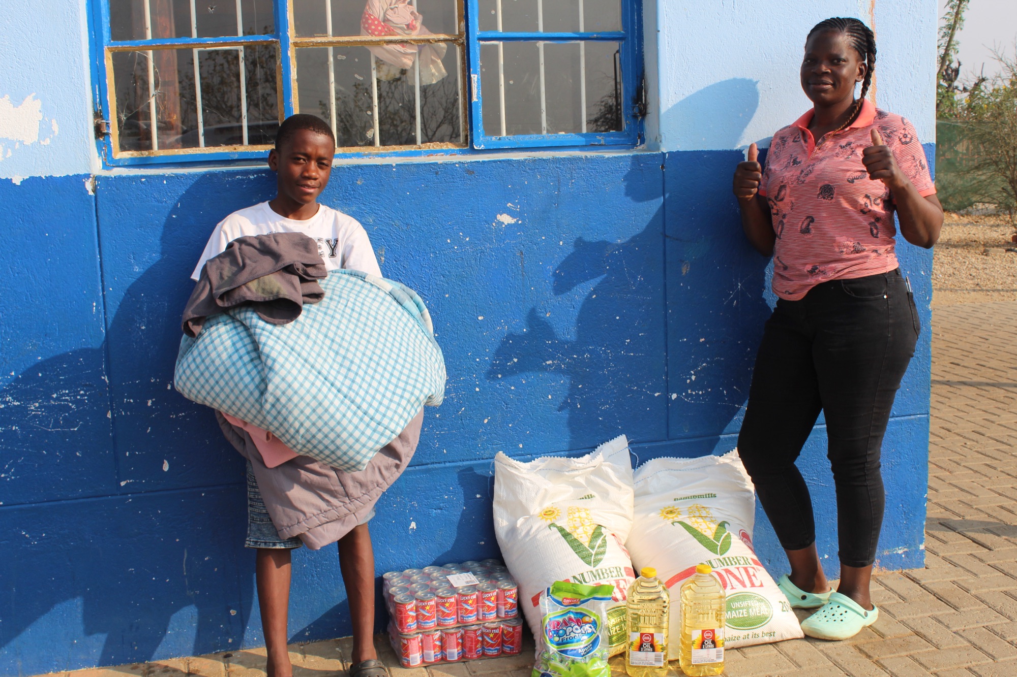 Donations to the Orphanage — photograph 4